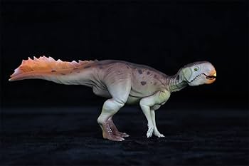 木彫　恐竜1/10　 プシッタコサウルス全身骨格模型　ツゲ製　２２㎝ 恐竜・古生物・動物・UMA 玩具レビュー3 ときてっと TOKITETO